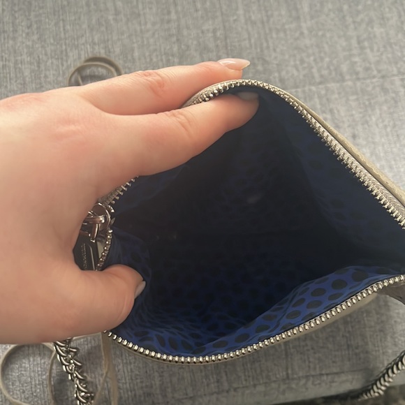 Rebecca Minkoff Grey Leather Crossbody - Picture 5 of 6
